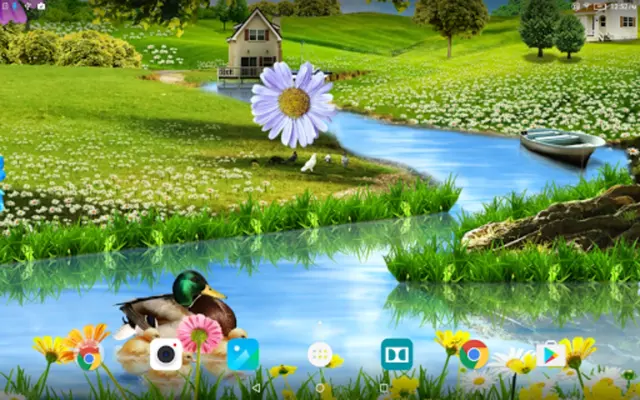 Animated Summer Live Wallpaper android App screenshot 0